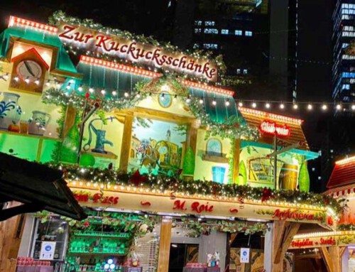Ausschankwagen für Weihnachtsmärkte